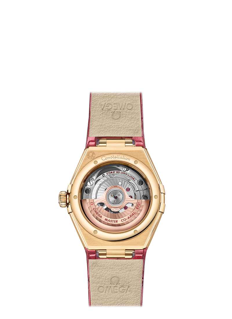 Omega Constellation Co-Axial Master Chronometer 18K Yellow Gold & Diamond Lady’s Watch - Premium Luxury Product