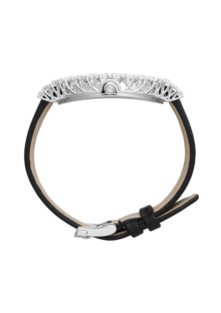 Chopard L’Heure Du Diamant Oval 18K White Gold & Diamonds Ladies Watch - Premium Luxury Product