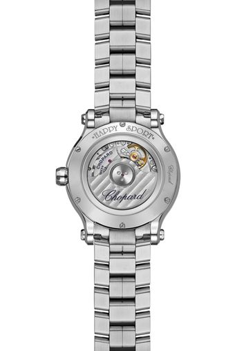 Chopard Happy Sport Stainlees steel & Diamonds Ladies Watch - Premium Luxury Product