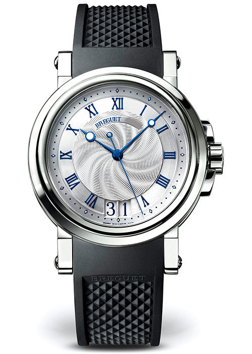Breguet Marine Automatic Big Date Stainless Steel Men's Watch - Premium Luxury Product