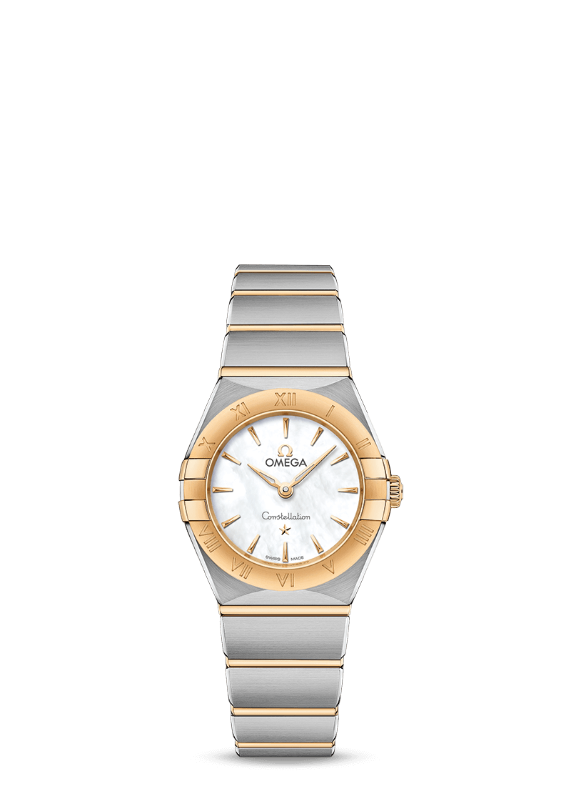 Omega Constellation Quartz Stainless steel & 18K Yellow Gold Lady’s Watch - Premium Luxury Product