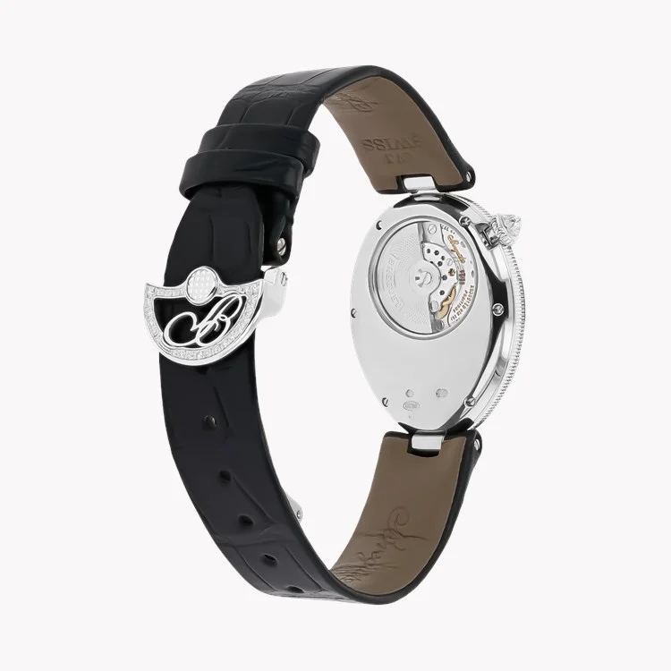 Breguet Reine de Naples 18K White Gold & Diamonds Lady's Watch - Premium Luxury Product