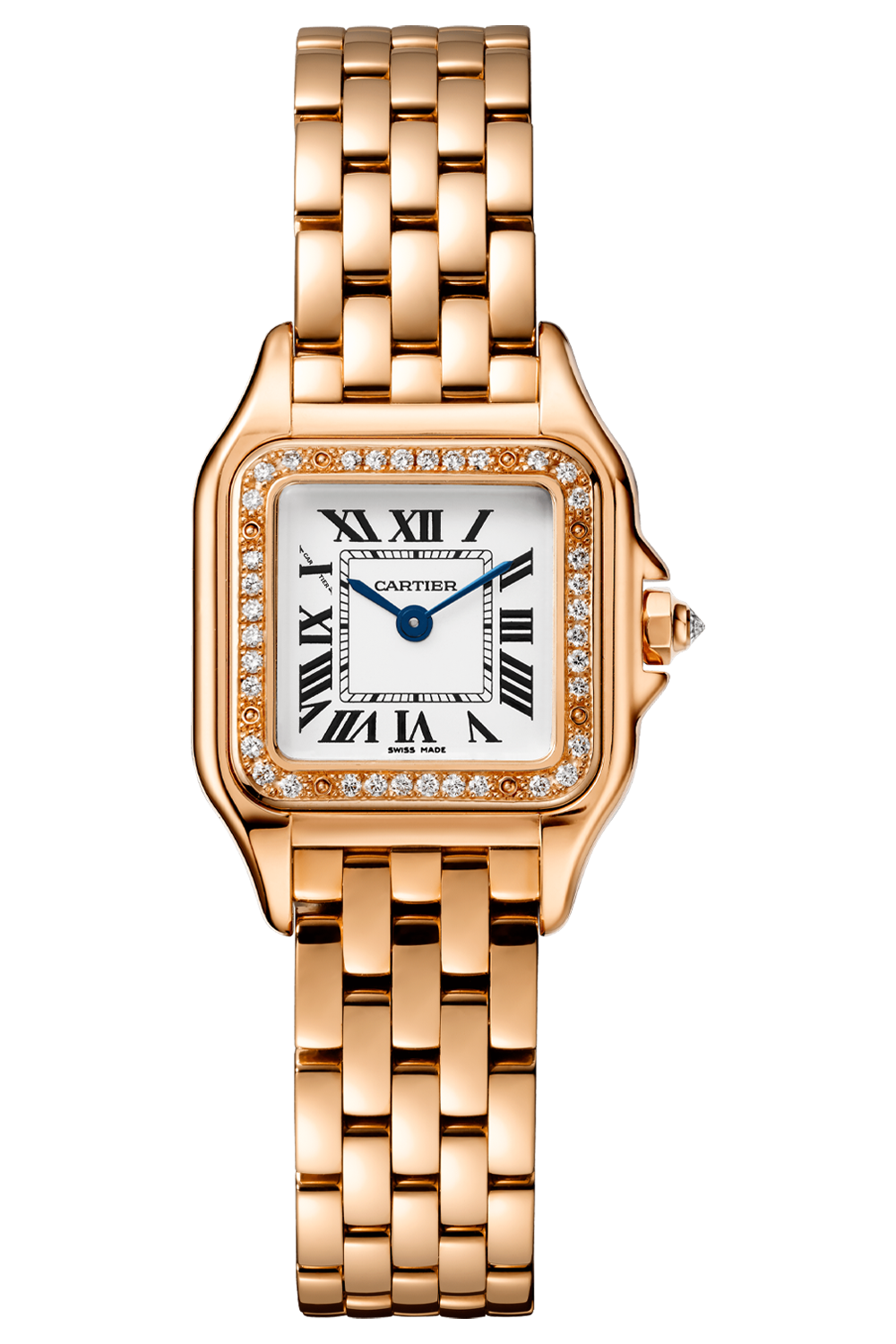 Cartier Panthere de Cartier Small 18K Rose Gold & Diamonds Lady's Watch - Premium Luxury Product