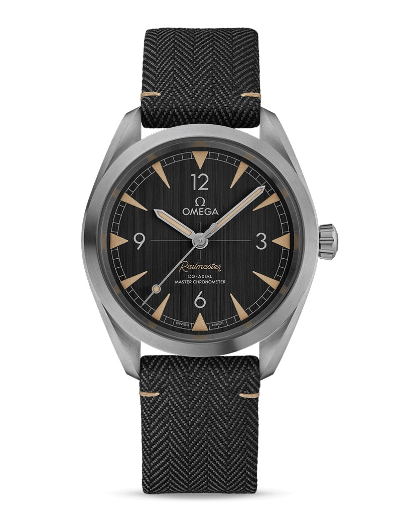 Omega Seamaster Heritage Railmaster Chronometer Stainless steel Men's Watch - Premium Luxury Product