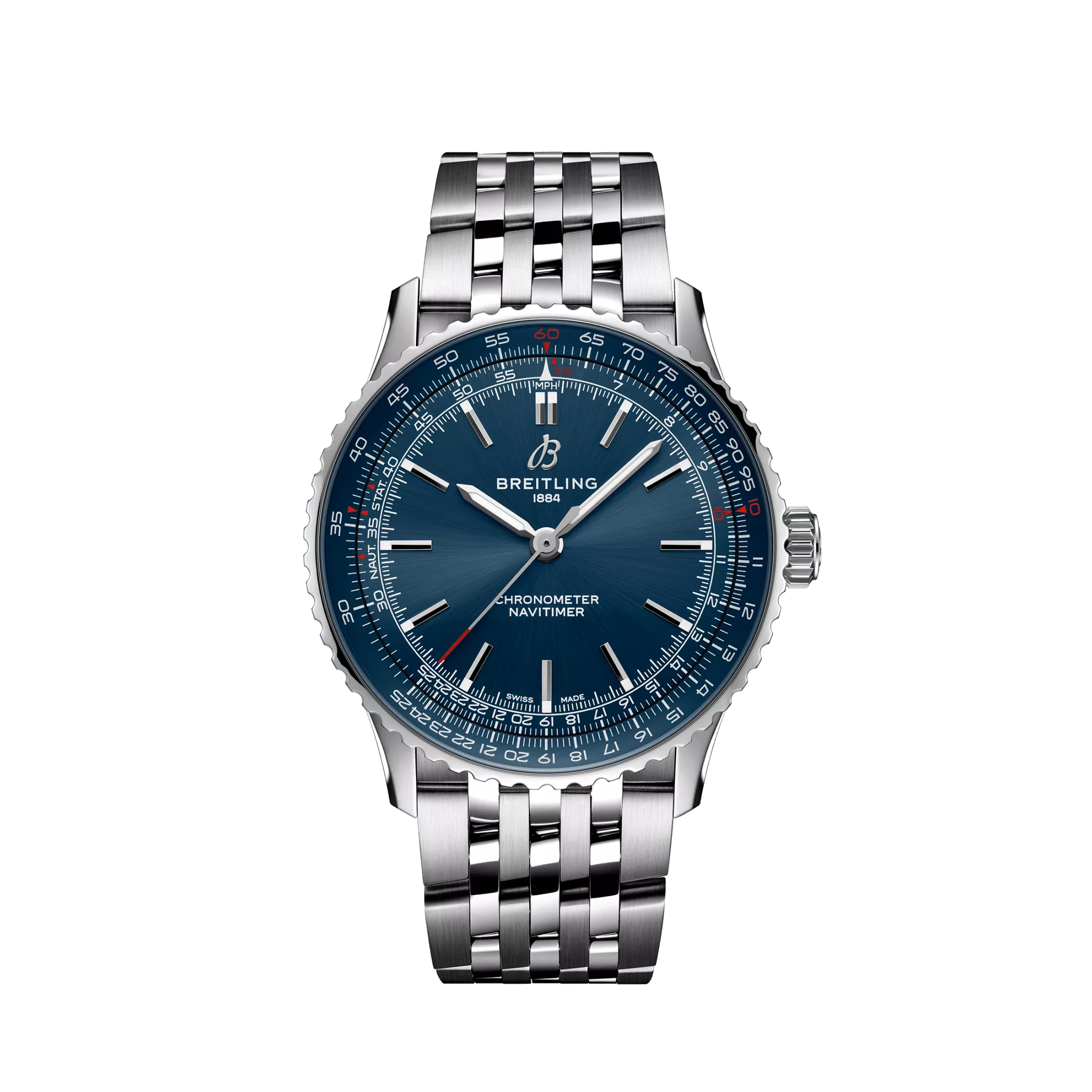 Breitling Navitimer Automatic 41 Stainless steel Men's Watch - Premium Luxury Product