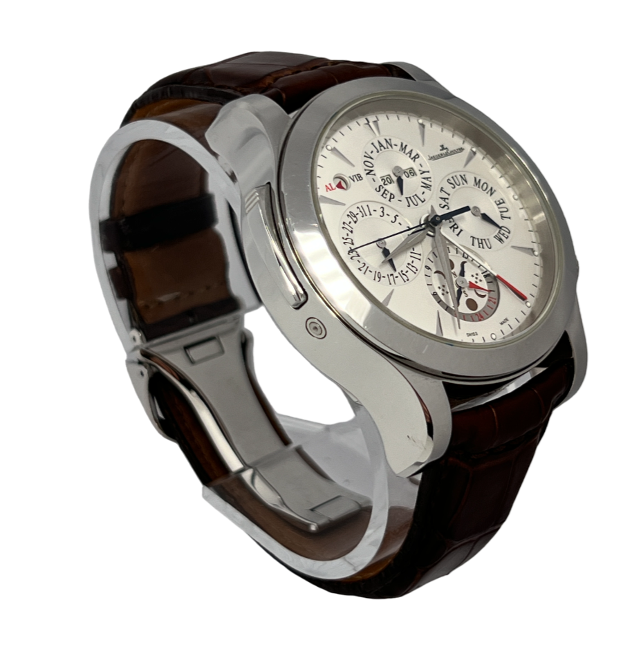 Jaeger LeCoultre Master Grande Reveil Perpetual Alarm Stainless steel Men's Watch
