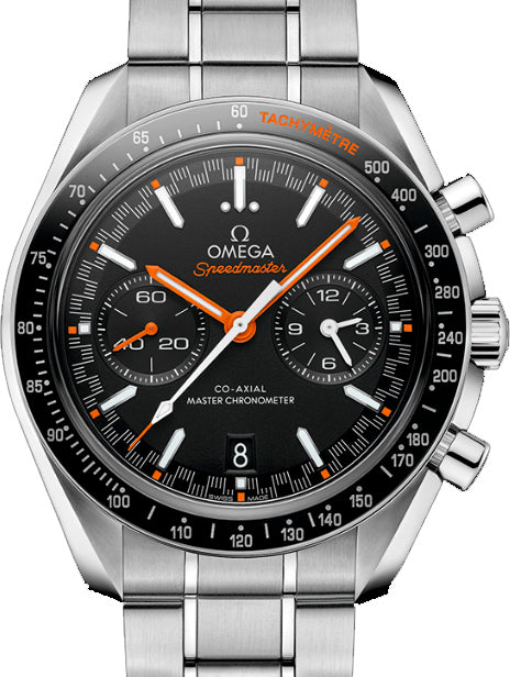 Omega Speedmaster Two Counters Racing Chronograph Stainless steel & Ceramic Men's Watch - Premium Luxury Product