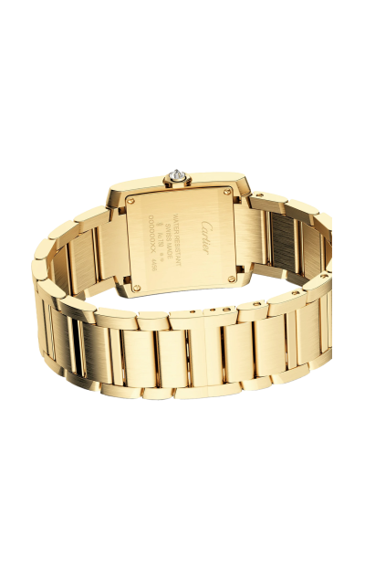 Cartier Tank Française 18K Yellow Gold & Diamonds Lady's Watch - Premium Luxury Product