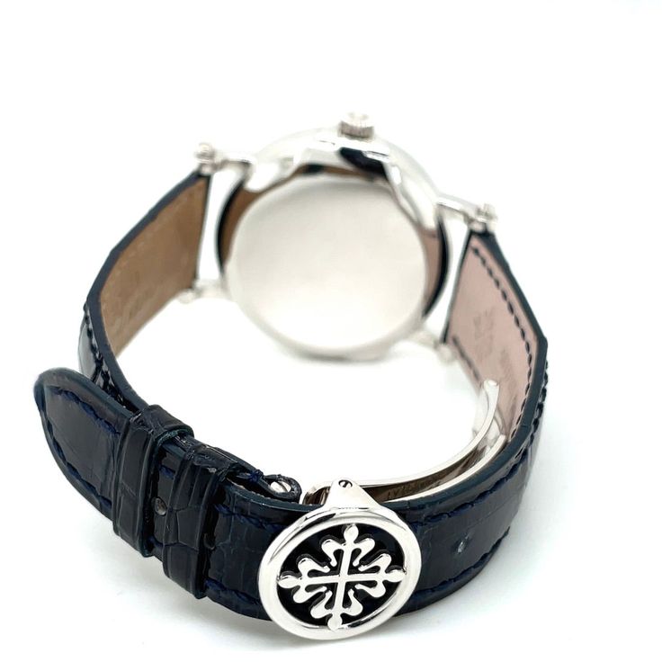 Patek Philippe Perpetual Calendar 18K White Gold Man's Watch