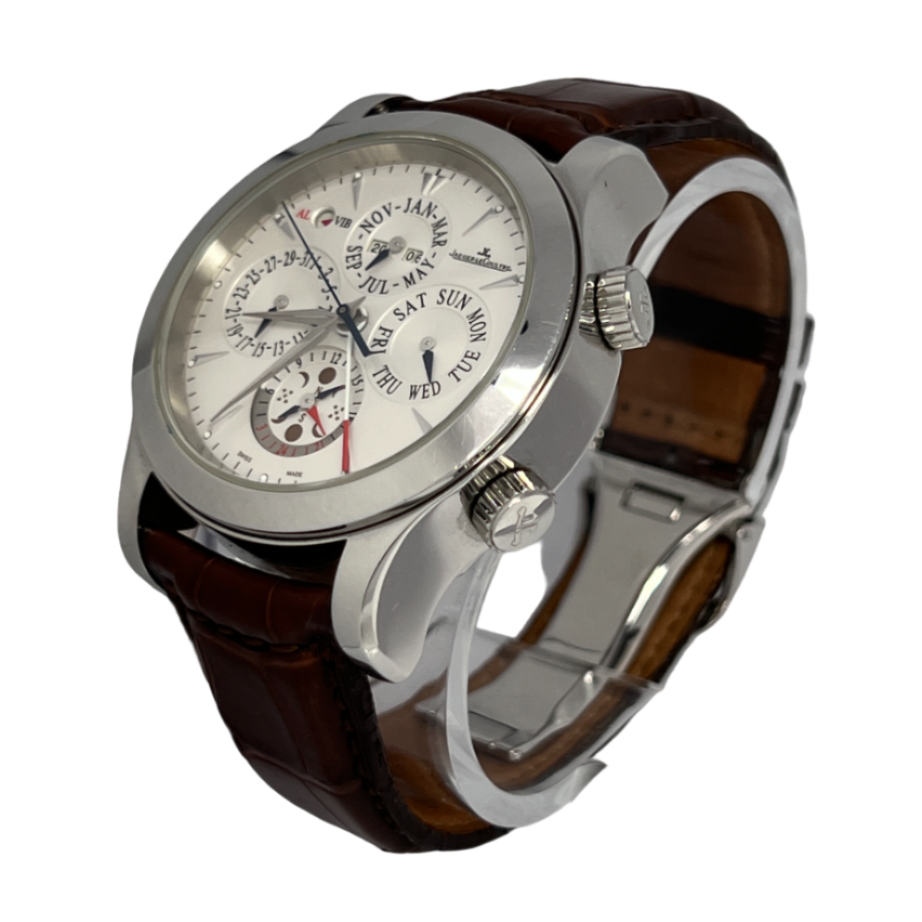 Jaeger LeCoultre Master Grande Reveil Perpetual Alarm Stainless steel Men's Watch