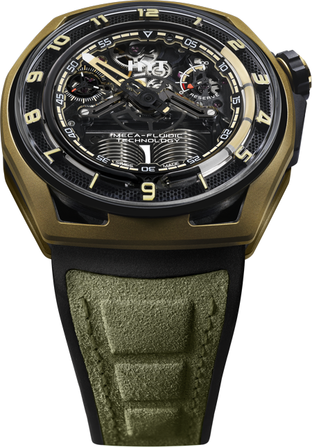 HYT  Hastroid Cosmic Hunter Titanium & Carbon Men's Watch - Premium Luxury Product