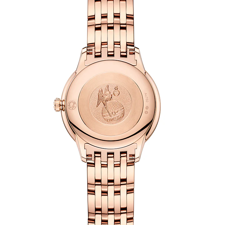 Omega De ville Prestige 18K Sedna™ Gold & Diamonds Lady's Watch - Premium Luxury Product