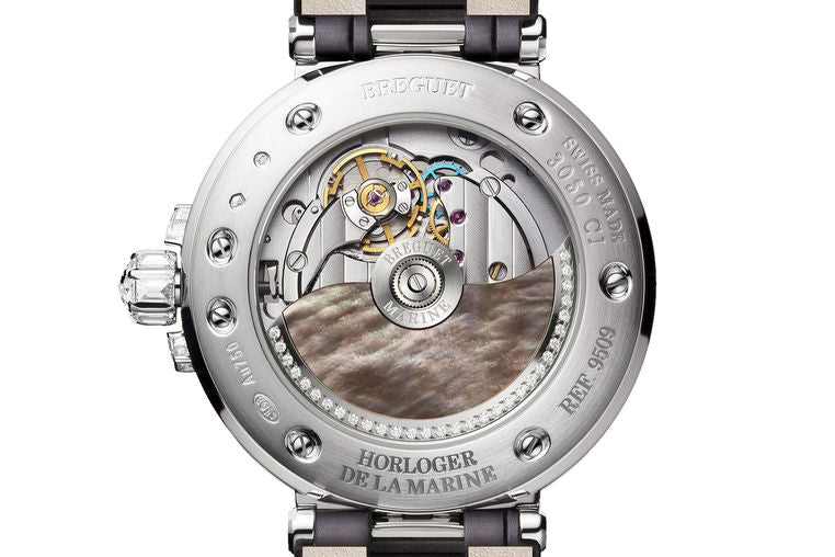 Breguet Marine Haute Joaillerie 18K White Gold Lady's Watch - Premium Luxury Product