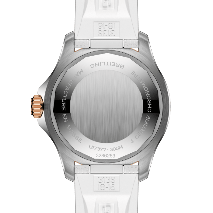 Breitling Superocean Super Diver 36 mm Stainless steel & 18K Red Gold Lady's Watch - Premium Luxury Product