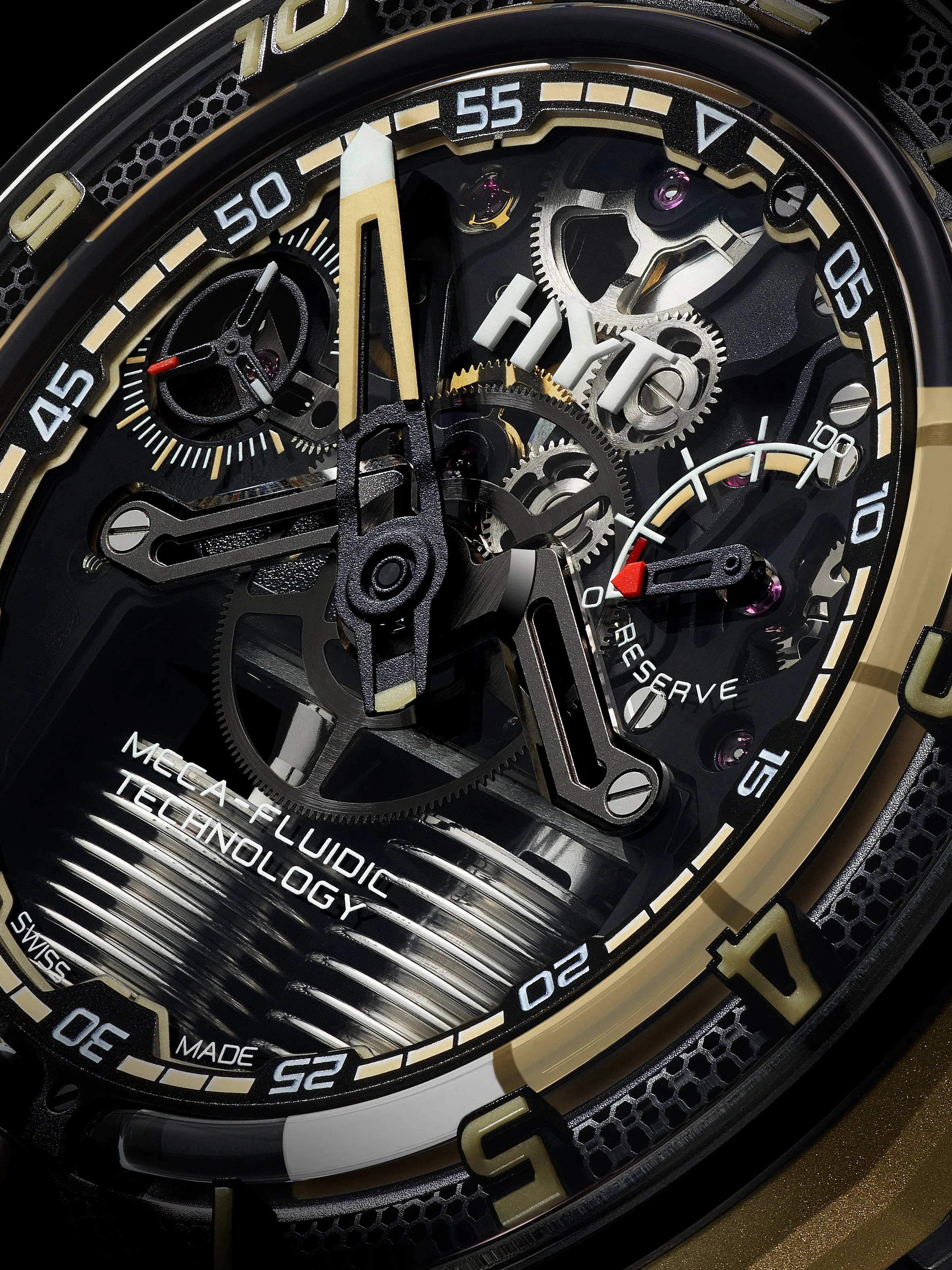 HYT  Hastroid Cosmic Hunter Titanium & Carbon Men's Watch - Premium Luxury Product