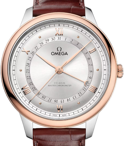 Omega De ville Prestige 18K Sedna™ Gold & Stainless steel Men's Watch - Premium Luxury Product