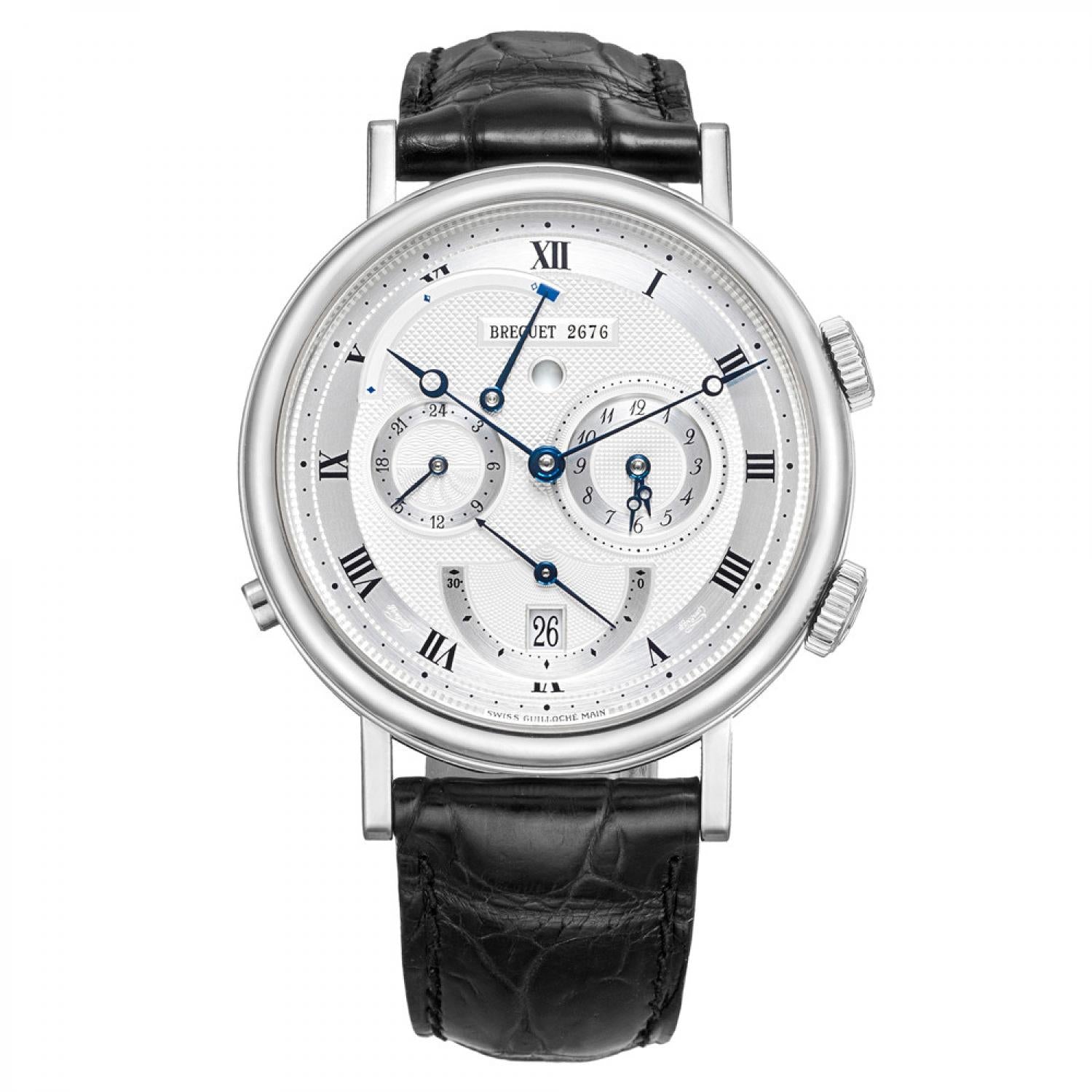 Breguet Classique Le Reveil du Tsar 18k White Gold Men's Watch - Premium Luxury Product