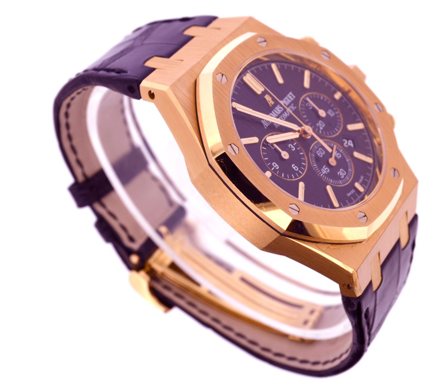 Audemars Piguet Royal Oak Chronograph 41 mm 18K Rose Gold Men's Watch - Premium Luxury Product