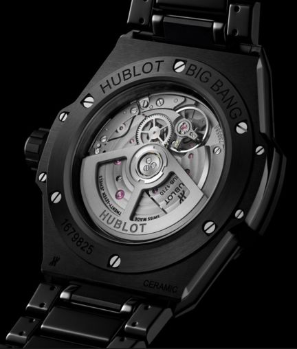 Hublot Big Bang Integrated Time Only Black Ceramic Man's Watch - Premium Luxury Product