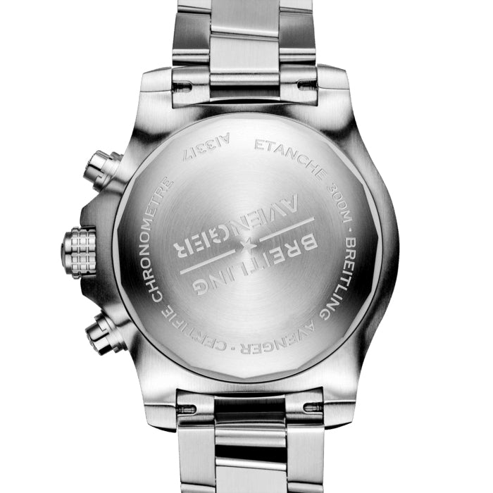 Breitling Avenger Chronograph Stainless Steel Men's Watch - Premium Luxury Product