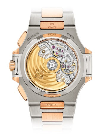 Patek Philippe Nautilus Flyback ?hronograph 18K Rose Gold & Stainless steel Mens Watch