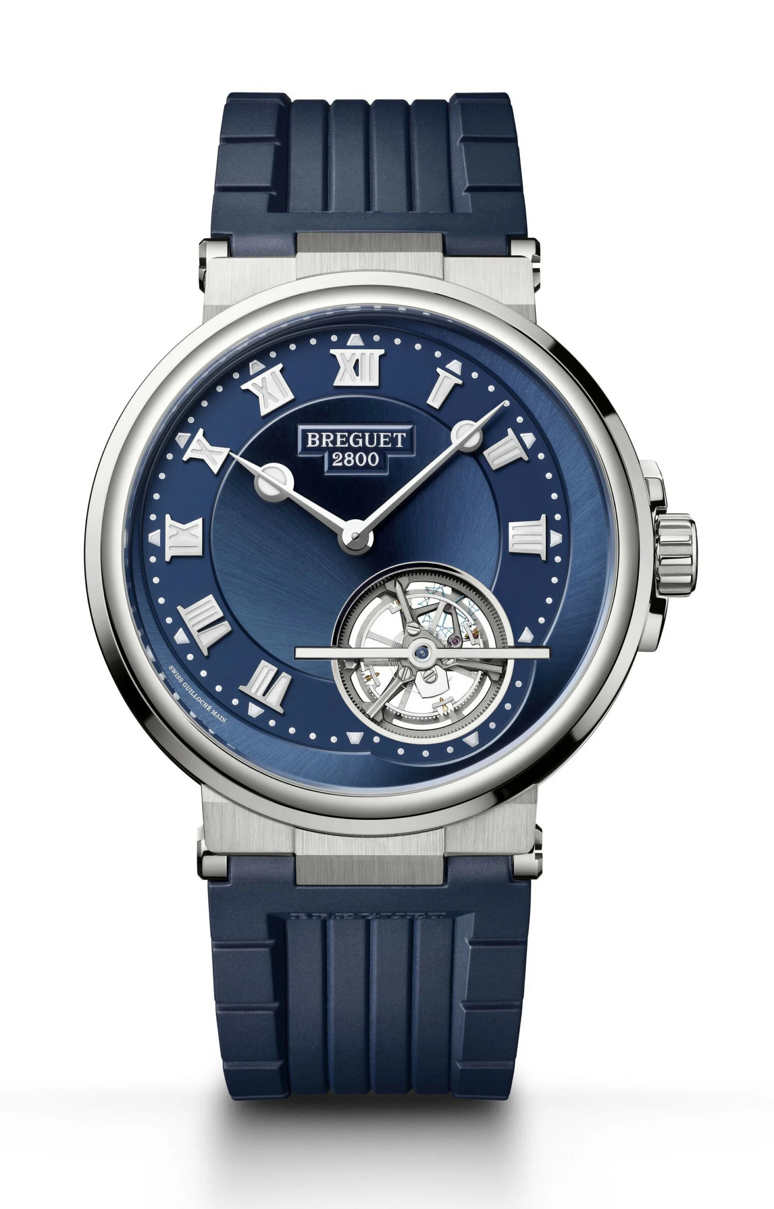 Breguet Marine Tourbillon Platinum Men's Watch - Premium Luxury Product