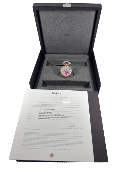 Bovet Amadeo Fleurier 39mm "Orchid" Ladies Watch in 18K Red Gold - Premium Luxury Product