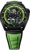 HYT  Hastroid Green Nebula Titanium & Carbon Men's Watch - Premium Luxury Product