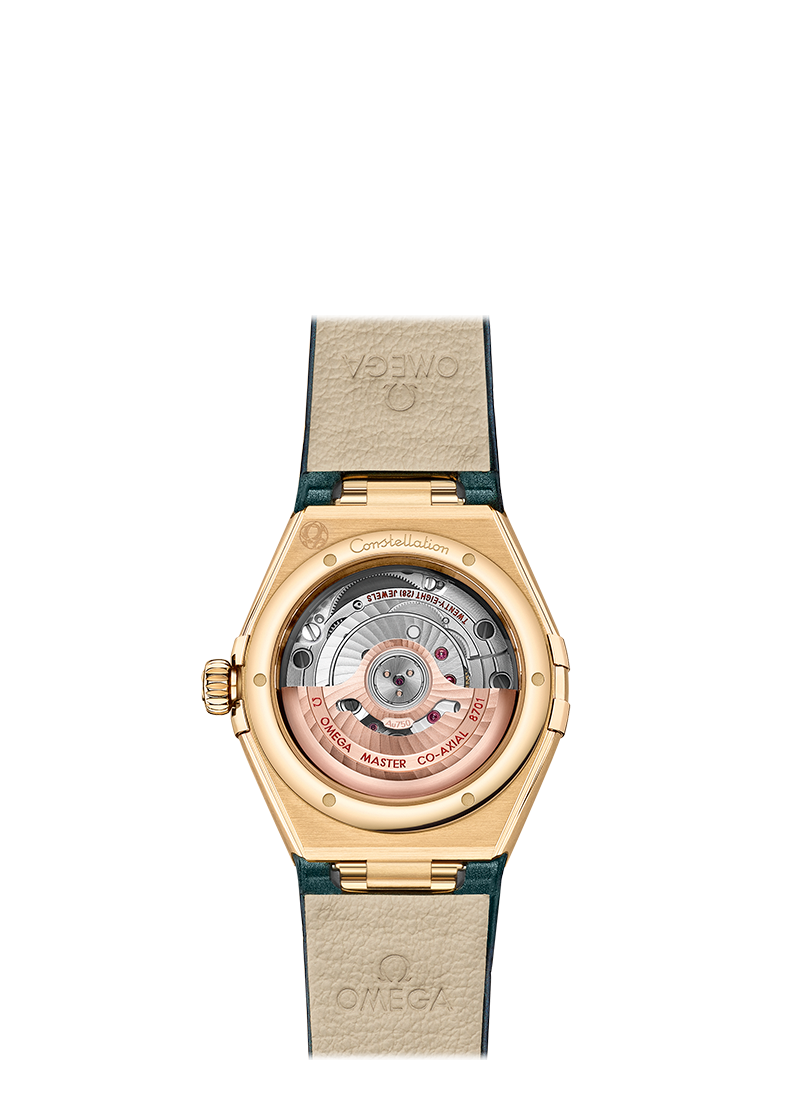 Omega Constellation Co-Axial Master Chronometer 18K Yellow Gold & Diamond Lady’s Watch - Premium Luxury Product