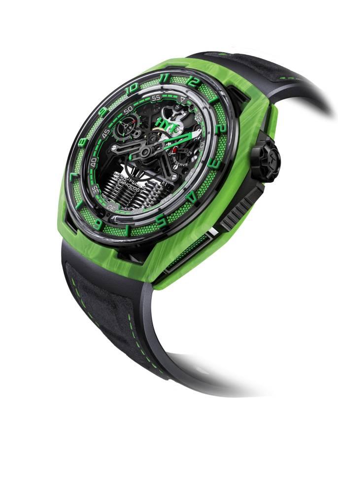 HYT Hastroid Green Laser Titanium & Composite Men's Watch - Premium Luxury Product