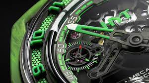 HYT Hastroid Green Laser Titanium & Composite Men's Watch - Premium Luxury Product