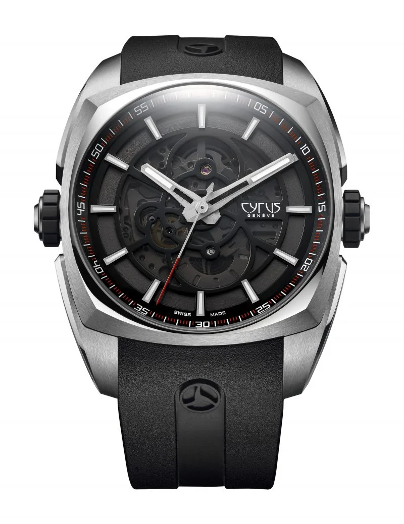 Cyrus Klepcys Solo Tempo Stainless Steel Men's Watch - Premium Luxury Product