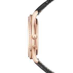 Jaeger-Lecoultre Master Ultra Thin Date 18K Rose Gold & Diamonds Unisex Watch - Premium Luxury Product