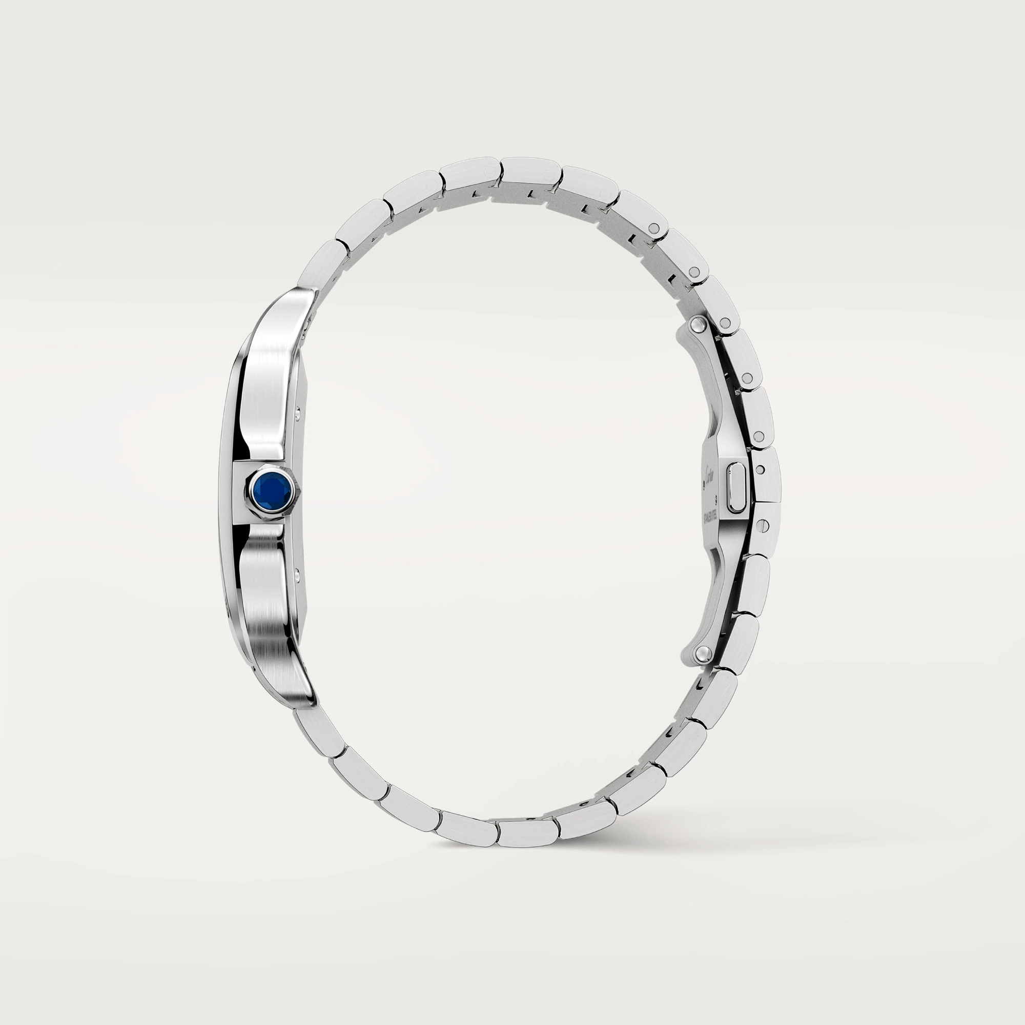 Cartier Santos Stainless Steel Men's Watch - Premium Luxury Product