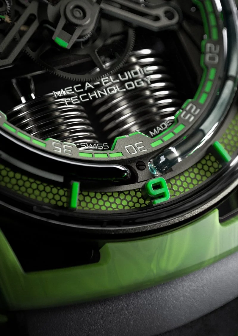 HYT Hastroid Green Laser Titanium & Composite Men's Watch - Premium Luxury Product