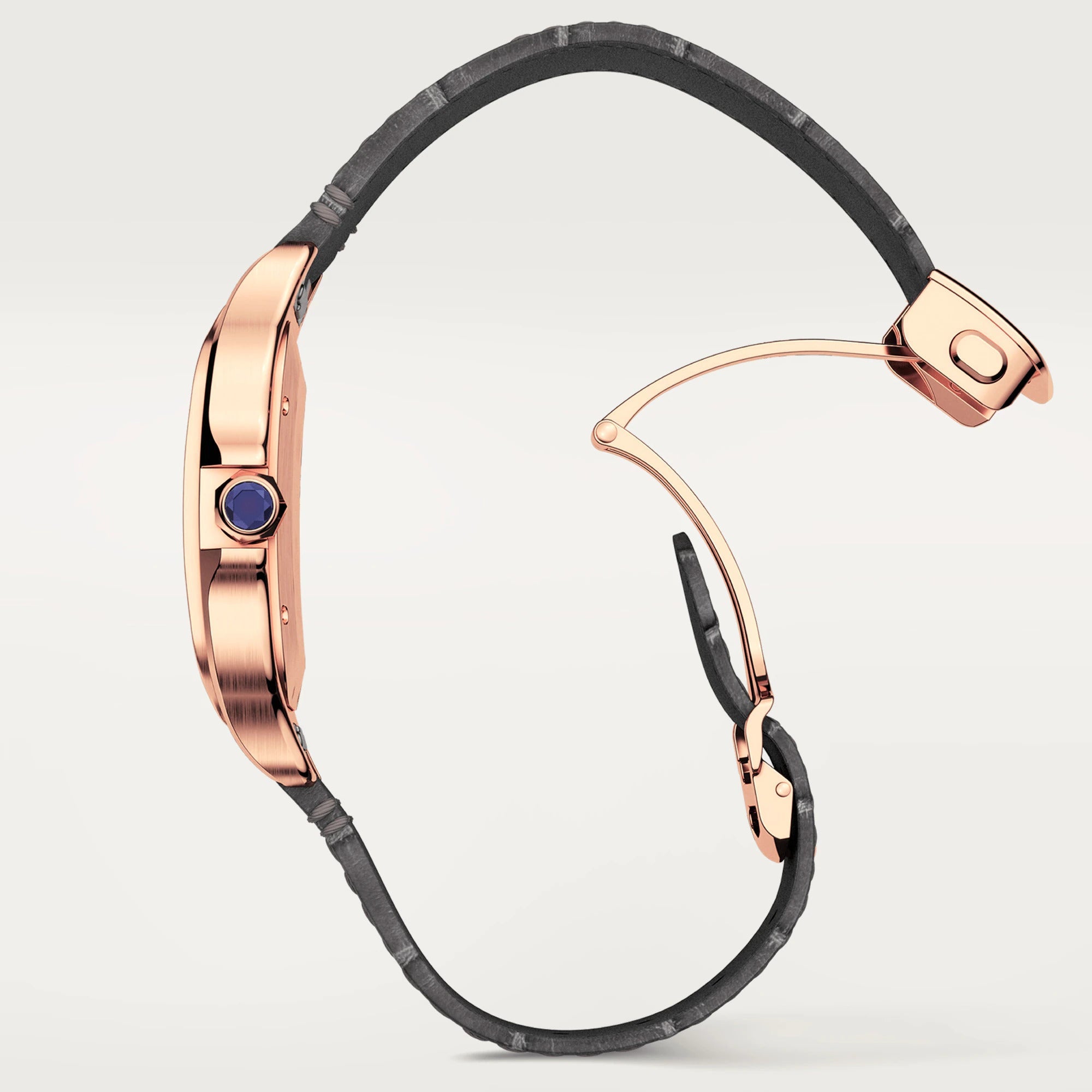 Cartier Santos 18K Rose Gold Men's Watch - Premium Luxury Product