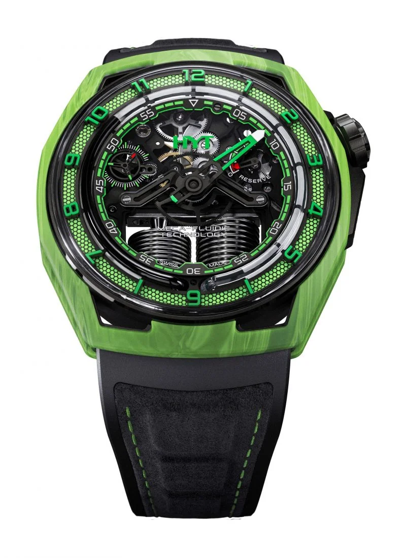 HYT Hastroid Green Laser Titanium & Composite Men's Watch - Premium Luxury Product