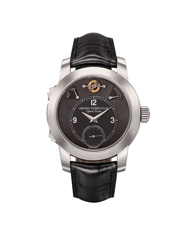 Girard Perregaux Haute Horlogerie Opera Three - Musical Watch Platinum Men's Watch - Premium Luxury Product