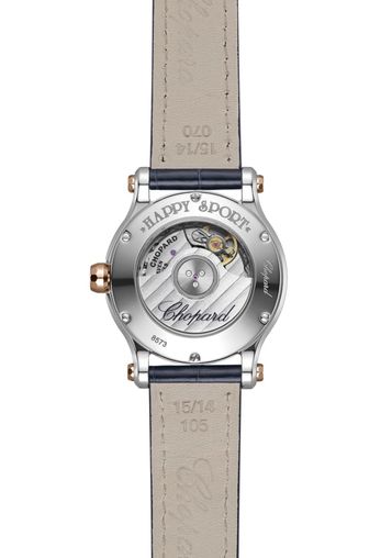 Chopard Happy Sport Sun, Moon and Stars Stainless steel Ladies Watch - Premium Luxury Product