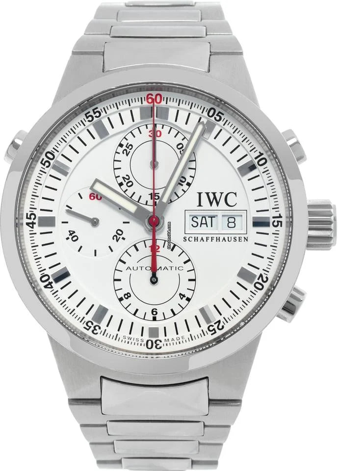 IWC GST Split Second Chronograph Stainless steel Men's Watch - Premium Luxury Product