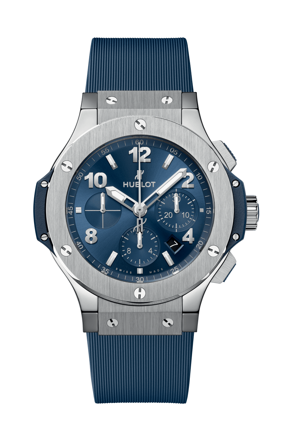 Hublot Big Bang Original Stainless Steel Blue Men's Watch - Premium Luxury Product