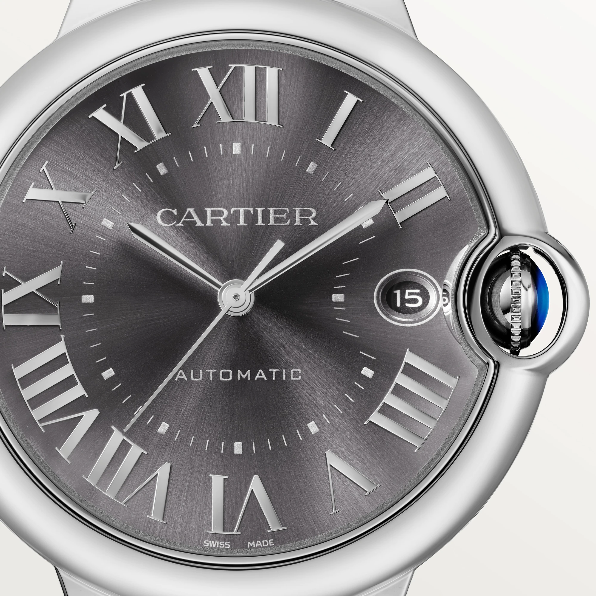 Cartier Ballon Bleu 40 mm Stainless steel Men's Watch - Premium Luxury Product