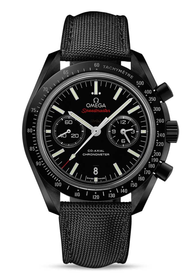 Omega Speedmaster Moonwatch Co-Axial "Dark Side of the Moon" Ceramic Men`s Watch - Premium Luxury Product