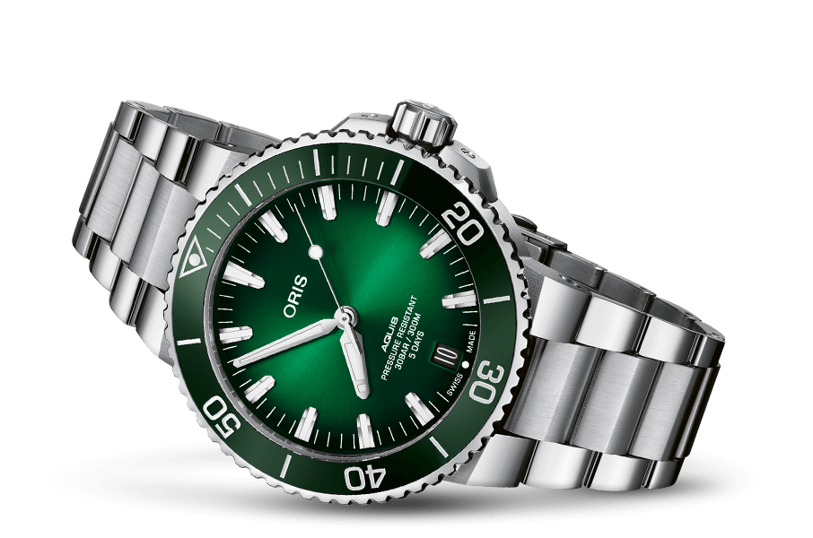 Aquis Date Calibre 400 - 01 400 7763 4157-07 8 24 09PEB - Premium Luxury Product