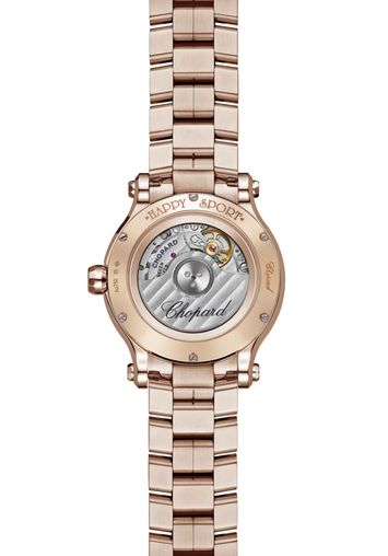 Chopard Happy Sport Ethical Rose Gold & Diamonds Ladies Watch - Premium Luxury Product