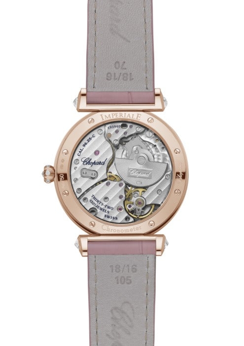 Chopard Imperiale Moonphase Ethical 18K Rose Gold & Diamonds Ladies Watch - Premium Luxury Product