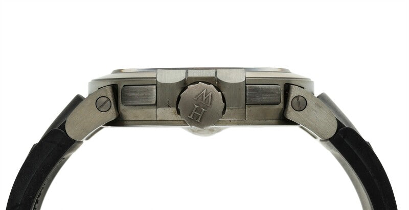 Harry Winston Ocean Dual Time 18K White Gold Men's Watch