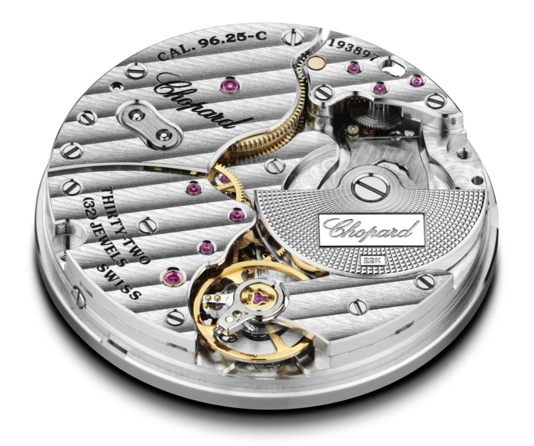 Chopard Imperiale Moonphase Ethical 18K White Gold & Diamonds Ladies Watch - Premium Luxury Product