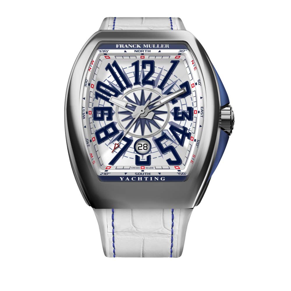 Franck Muller Vanguard Yachting Stainless steel Men's Watch - Premium Luxury Product