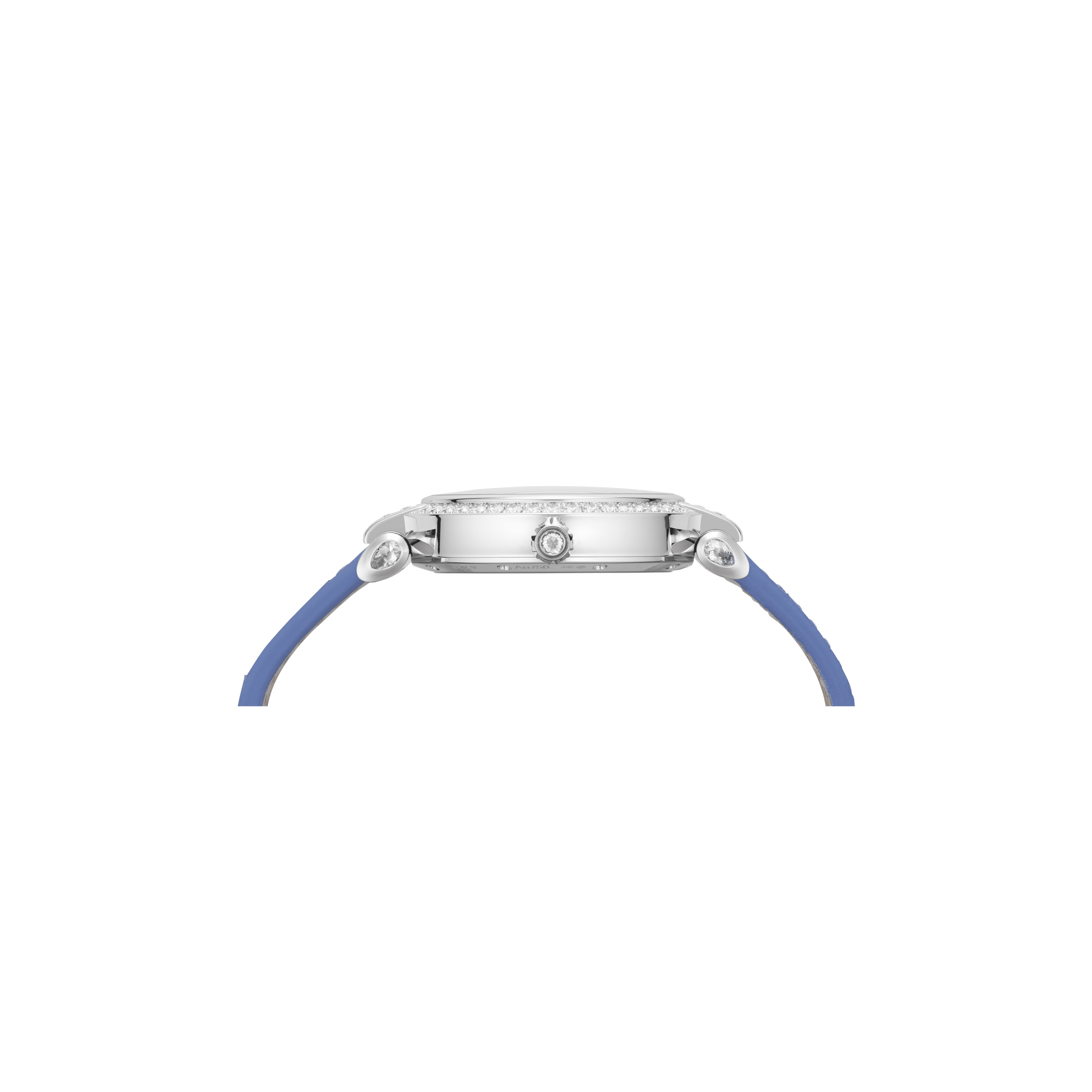 IMPERIALE MOONPHASE 36 MM, AUTOMATIC, ETHICAL WHITE GOLD, DIAMONDS 384246-1001 - Premium Luxury Product